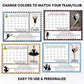 Premium Dance Cash Calendar Fundraiser - Simple Desert Designs